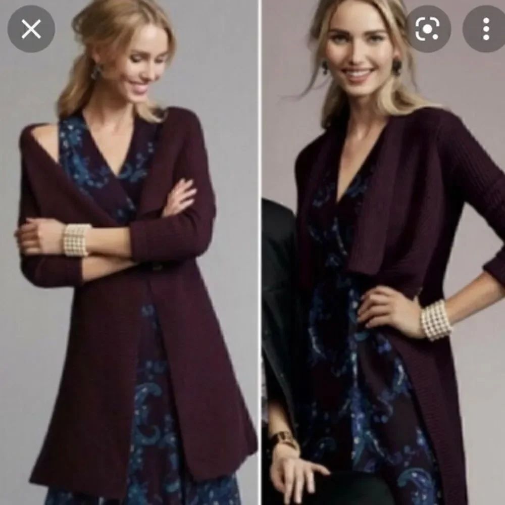 CAbi Regal cardigan sweater style # 3350 sz Small